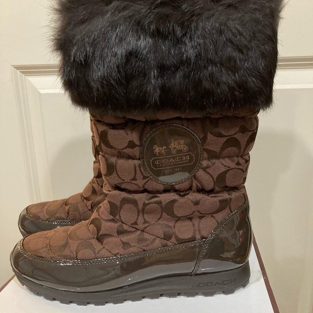 Coach Snow Boots BNWT